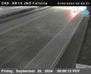 SB 15 at Felicita Road