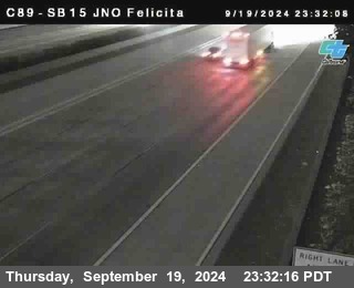 SB 15 at Felicita Road