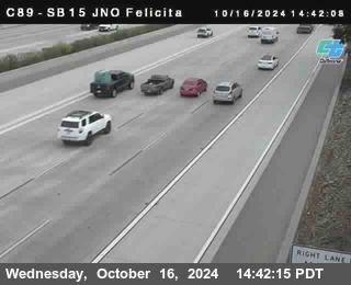 SB 15 at Felicita Road