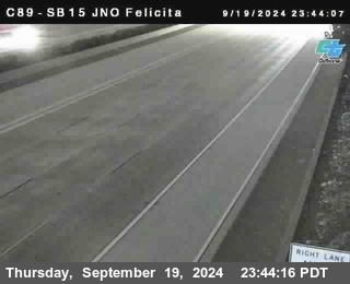 SB 15 at Felicita Road