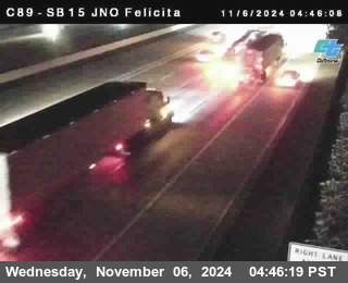 SB 15 at Felicita Road