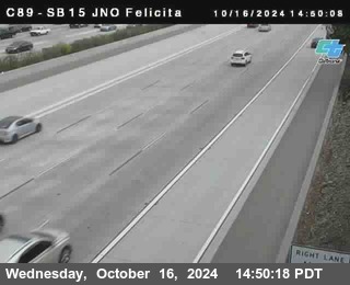 SB 15 at Felicita Road