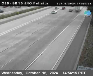 SB 15 at Felicita Road