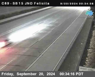 SB 15 at Felicita Road