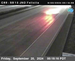 SB 15 at Felicita Road