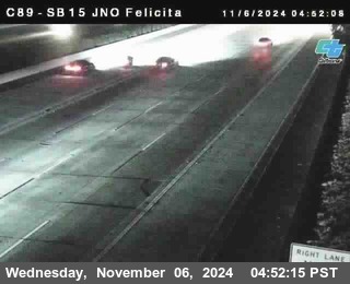 SB 15 at Felicita Road