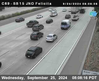 SB 15 at Felicita Road