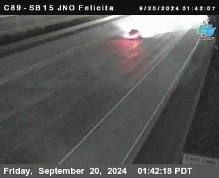 SB 15 at Felicita Road