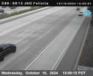 SB 15 at Felicita Road