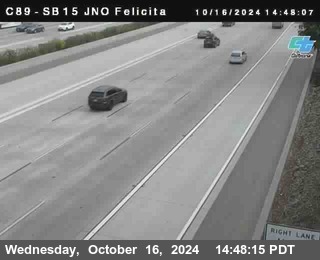 SB 15 at Felicita Road