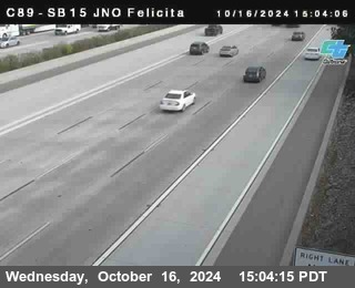 SB 15 at Felicita Road