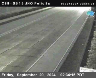 SB 15 at Felicita Road