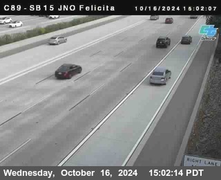 SB 15 at Felicita Road