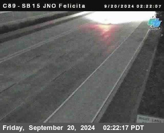 SB 15 at Felicita Road