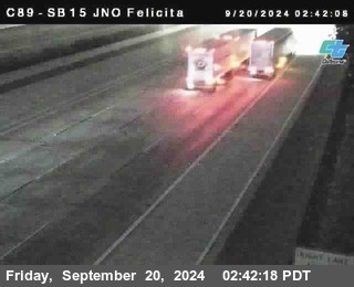 SB 15 at Felicita Road