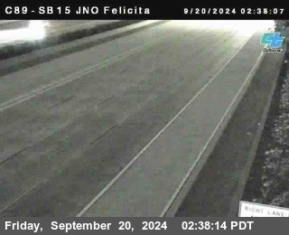 SB 15 at Felicita Road