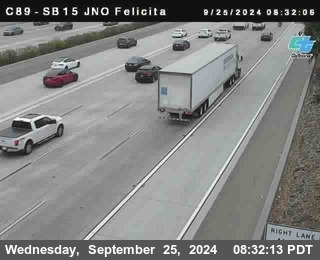 SB 15 at Felicita Road