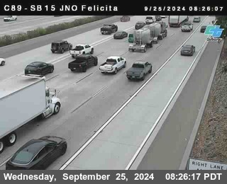 SB 15 at Felicita Road