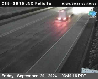 SB 15 at Felicita Road