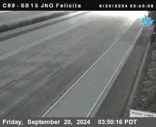 SB 15 at Felicita Road