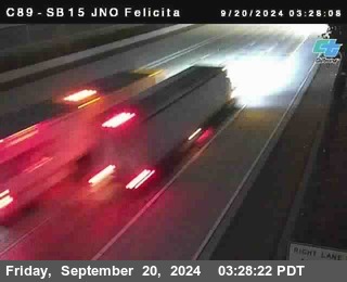 SB 15 at Felicita Road