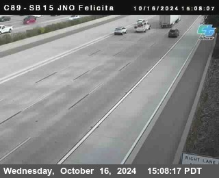 SB 15 at Felicita Road