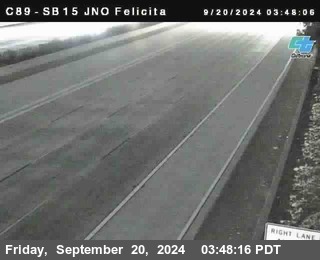 SB 15 at Felicita Road