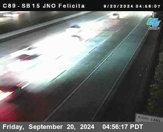 SB 15 at Felicita Road