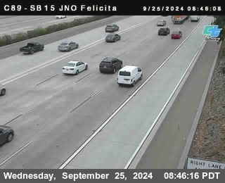 SB 15 at Felicita Road