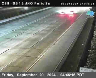 SB 15 at Felicita Road