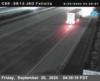 SB 15 at Felicita Road