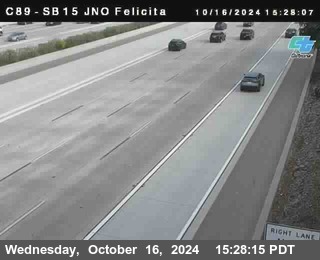 SB 15 at Felicita Road