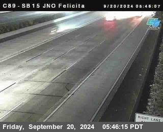 SB 15 at Felicita Road