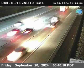 SB 15 at Felicita Road