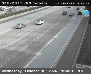 SB 15 at Felicita Road