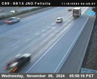 SB 15 at Felicita Road