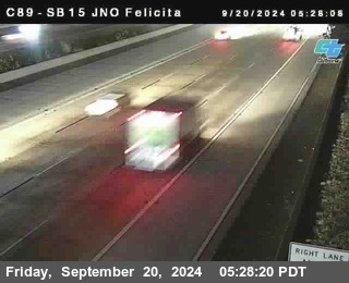 SB 15 at Felicita Road