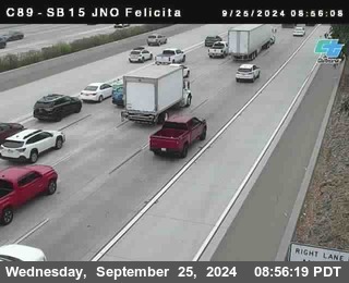 SB 15 at Felicita Road