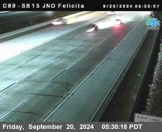 SB 15 at Felicita Road