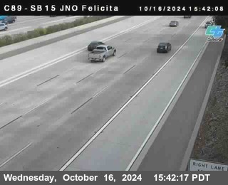 SB 15 at Felicita Road