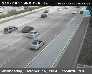 SB 15 at Felicita Road