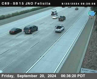 SB 15 at Felicita Road