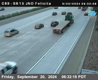 SB 15 at Felicita Road