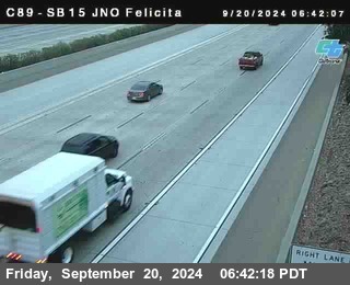 SB 15 at Felicita Road