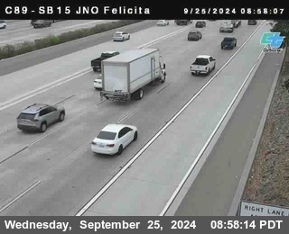 SB 15 at Felicita Road