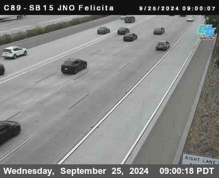 SB 15 at Felicita Road