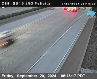 SB 15 at Felicita Road