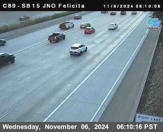 SB 15 at Felicita Road