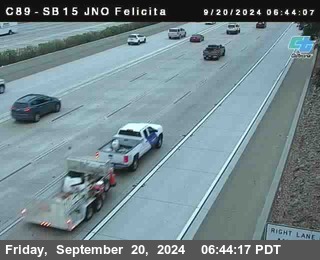 SB 15 at Felicita Road