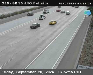 SB 15 at Felicita Road